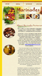 Mobile Screenshot of marinades.co.uk